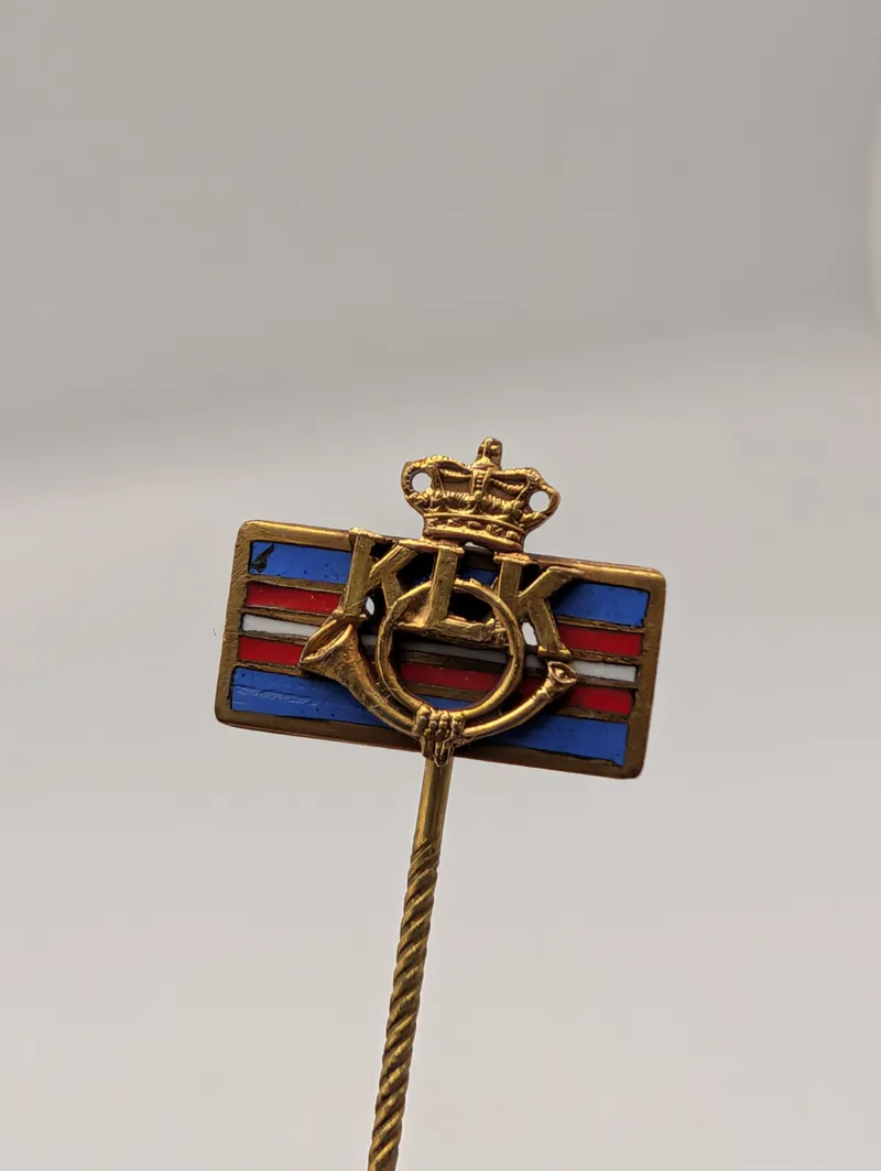 Danish KLK Enamel Stick Pin modstandsbevægelsen 