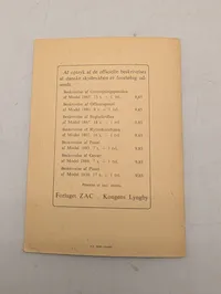 Forlaget Zac, Beskrivelse af Pistol Model 1885, hæfte fra 1969