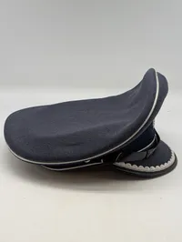 Tysk Luftvåben (Luftwaffe) Officerskasket med Sølvbroderi