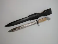 Erik Frost Mora Sweden Stag Handle udgangsbajonet 