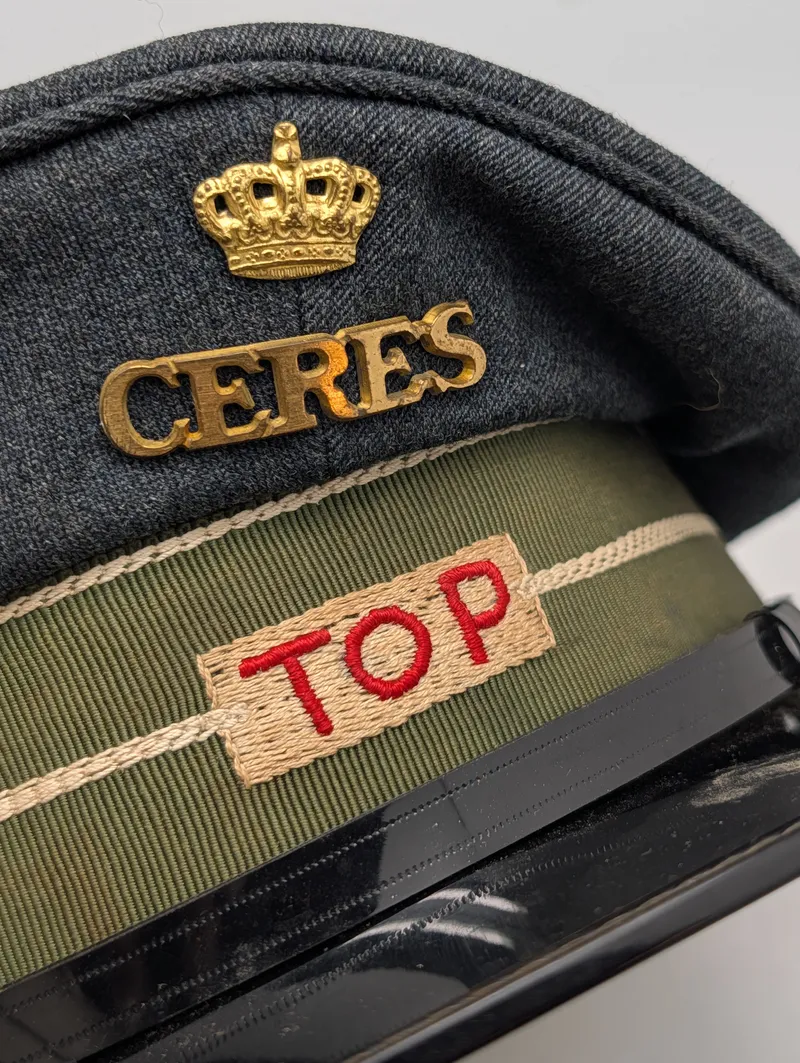 Ceres Bryggeri Kasket med Krone og TOP Broderi