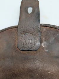 Dansk 1867 patrontaske godt stemplet 