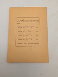 Beskrivelse af Officerspistol Model 1880, Forlaget ZAC, 1968