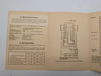 WWII German Luftwaffe Jumo 211 F u. J Motoren-Karte Engine Manual (1942)