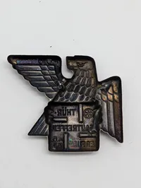 1933 Gautreffen Thüringen Erfurt Commemorative Eagle Badge
