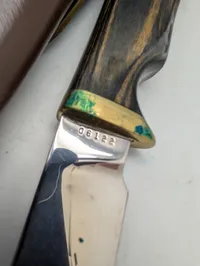 Smith & Wesson Fixed Blade Knife with Leather Sheath and Original Box