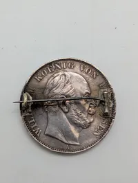 1871 Kingdom of Prussia Silver Siegesthaler Coin